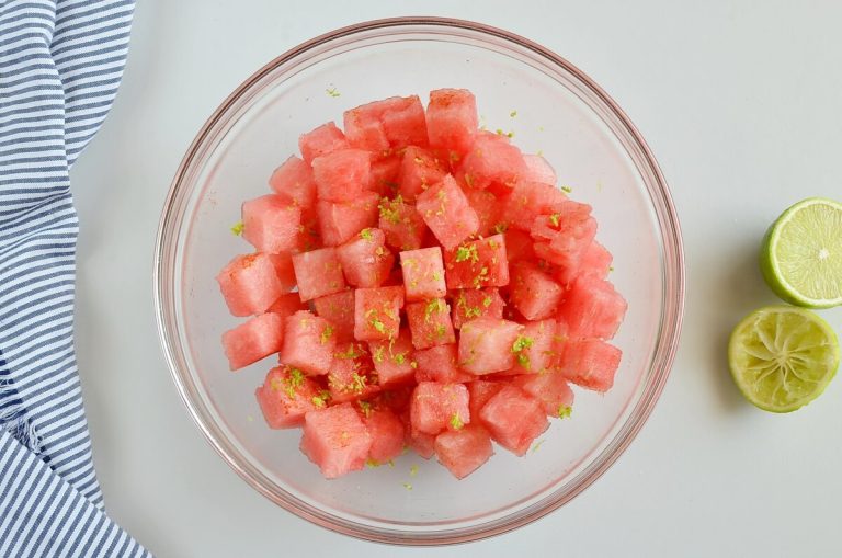 Step 3 - Chili Lime Watermelon Salad