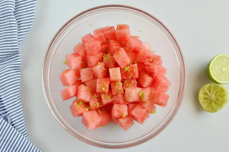 Step 3 - Chili Lime Watermelon Salad