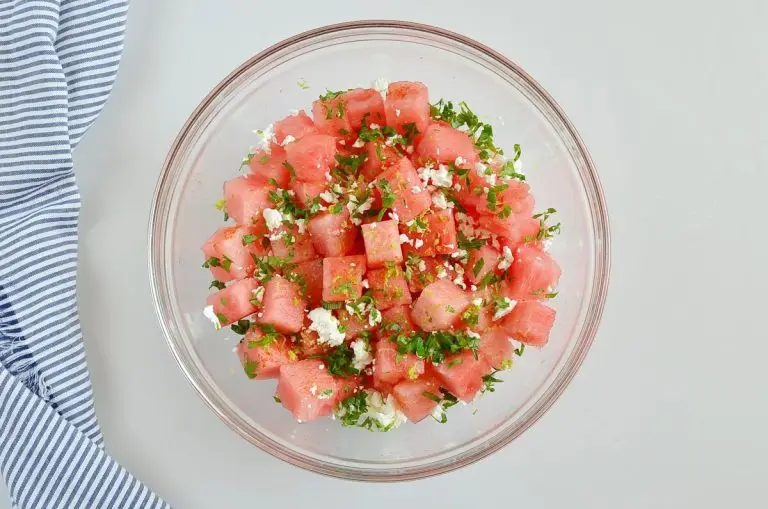 Step 4 - Chili Lime Watermelon Salad