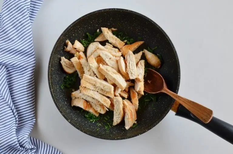 Step 5 - Creamy Chicken & Green Bean Pesto Pasta
