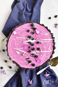 Easy No Bake Blackberry Tart