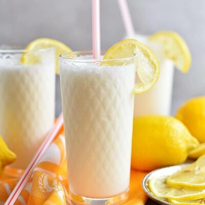 Frosted Lemonade Recipes– Homemade Frosted Lemonade – Easy Frosted Lemonade