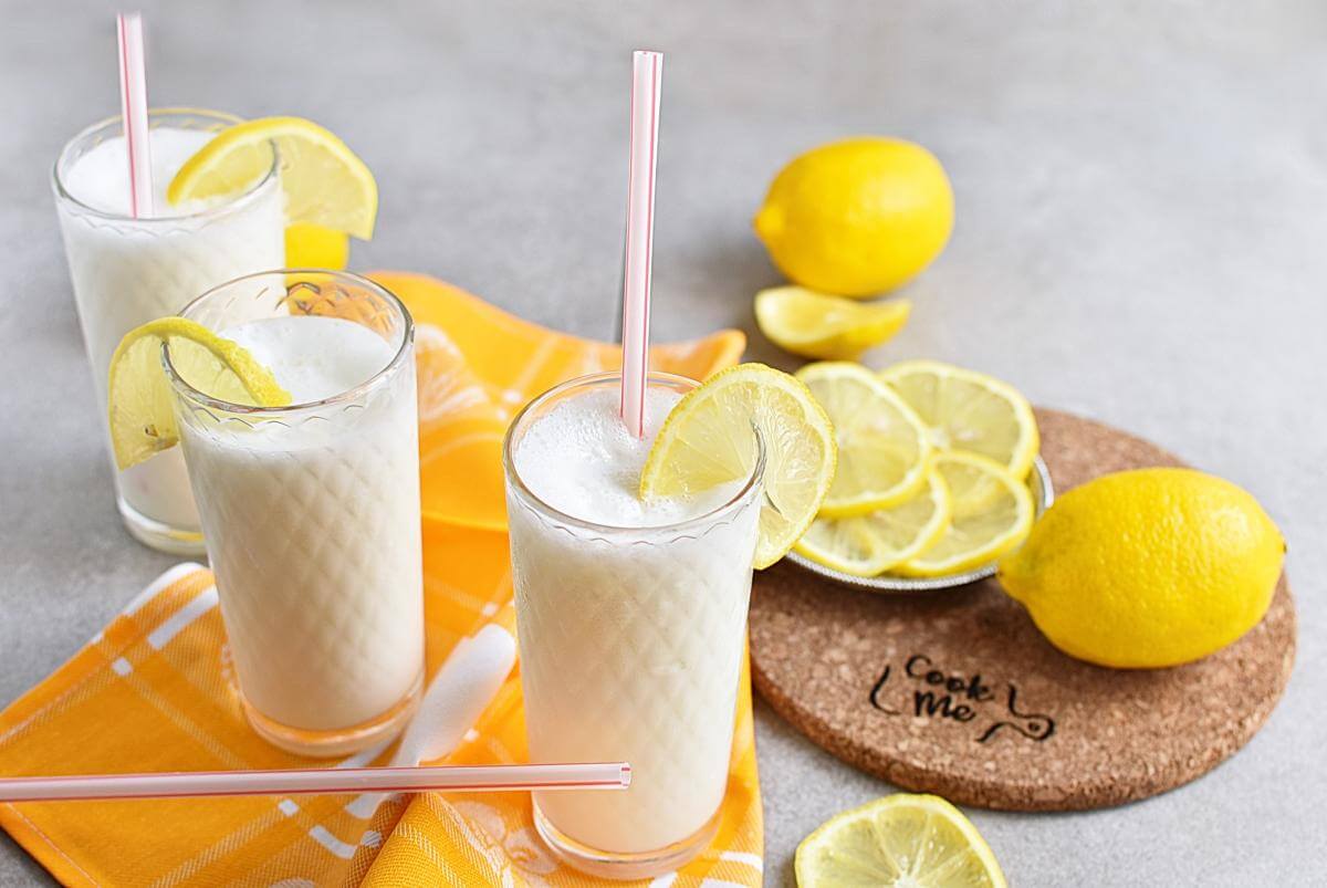 Frosted Lemonade Recipes– Homemade Frosted Lemonade – Easy Frosted Lemonade