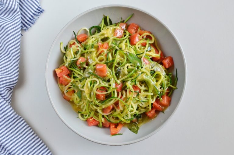 Step 8 - Guilt-Free Garlic Parmesan Zucchini Noodles