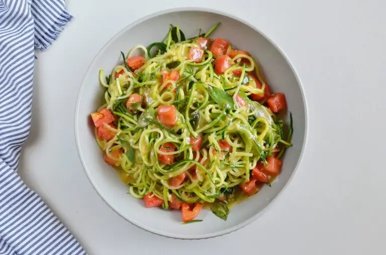 Step 8 - Guilt-Free Garlic Parmesan Zucchini Noodles
