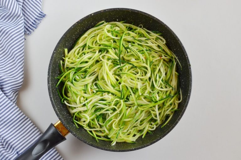 Step 3 - Guilt-Free Garlic Parmesan Zucchini Noodles