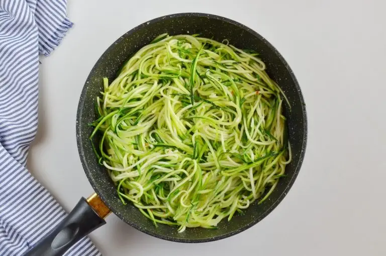 Step 3 - Guilt-Free Garlic Parmesan Zucchini Noodles