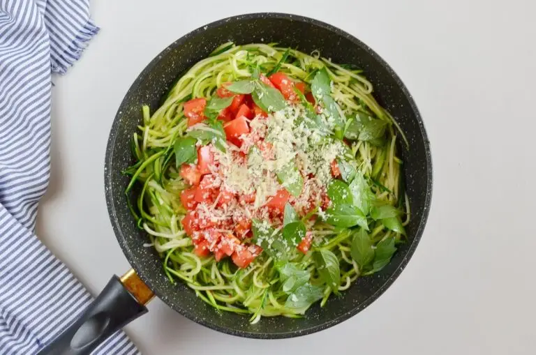 Step 4 - Guilt-Free Garlic Parmesan Zucchini Noodles