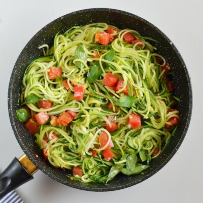 Guilt-Free Garlic Parmesan Zucchini Noodles recipe - step 4