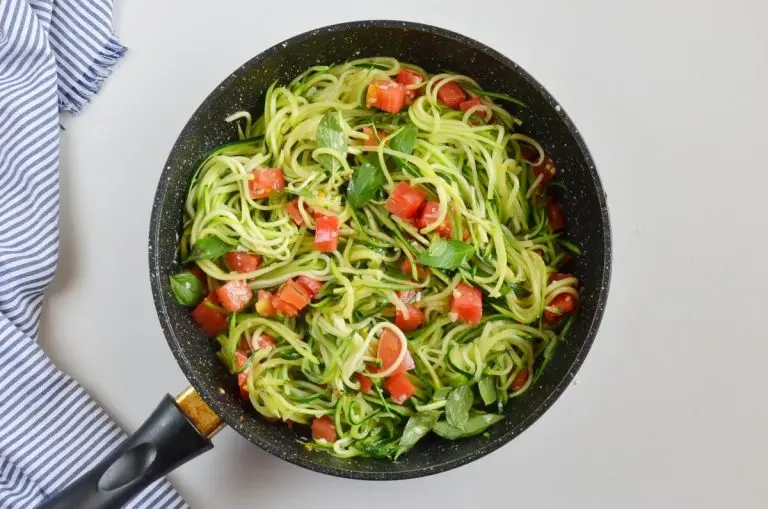 Step 4 - Guilt-Free Garlic Parmesan Zucchini Noodles