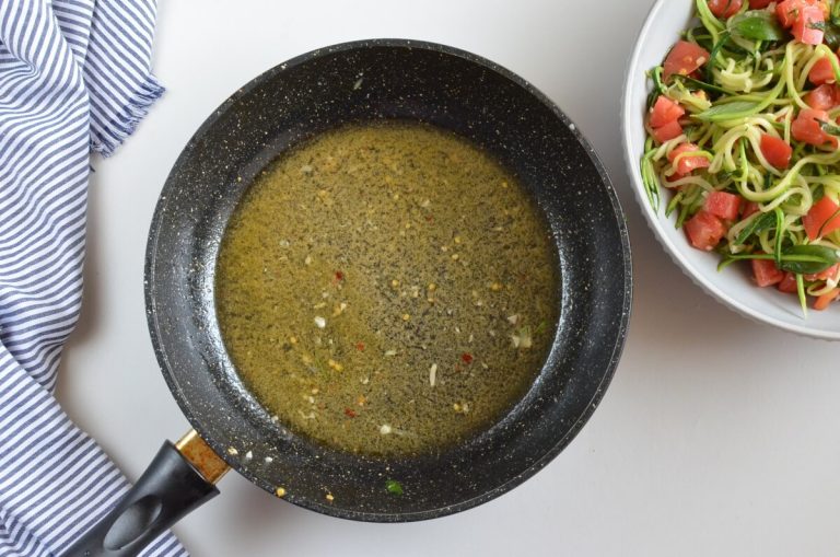 Step 5 - Guilt-Free Garlic Parmesan Zucchini Noodles