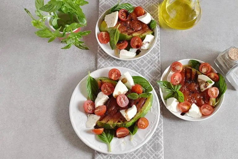 Step 5 - Honey Grilled Watermelon Caprese Salad