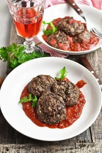 Keto Eggplant Meatballs