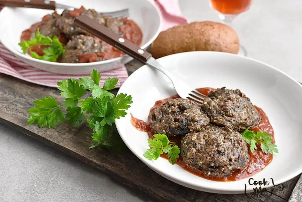 Keto Eggplant Meatballs