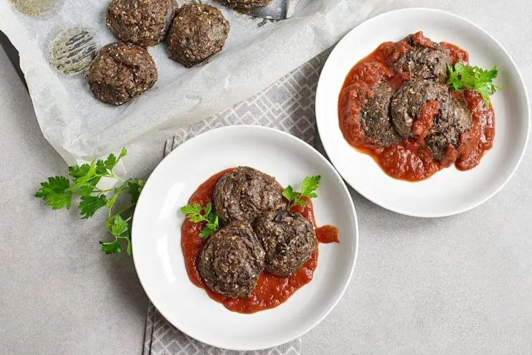 Step 8 - Keto Eggplant Meatballs
