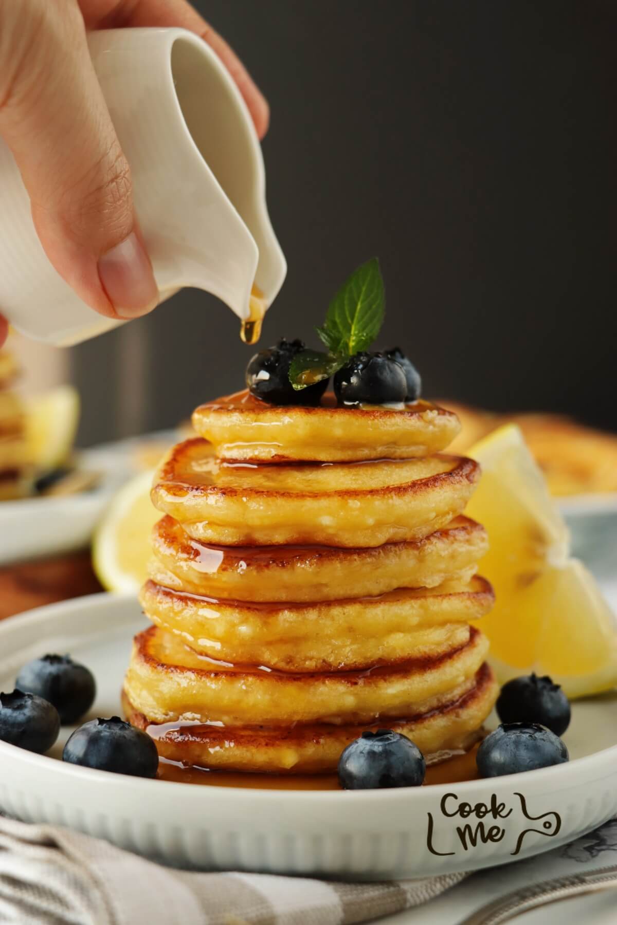 Lemon Ricotta Pancakes Recipe - COOK.ME 