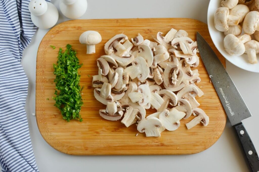 Mushroom Tart with Puff Pastry recipe - step 2