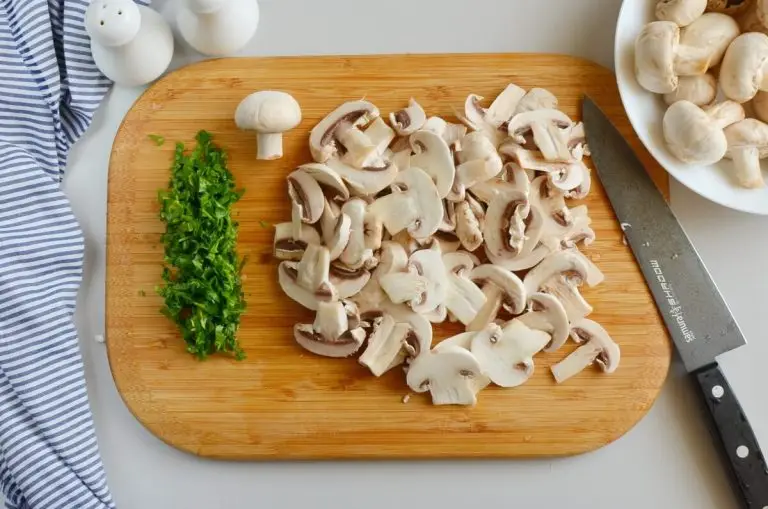 Step 2 - Mushroom Tart with Puff Pastry