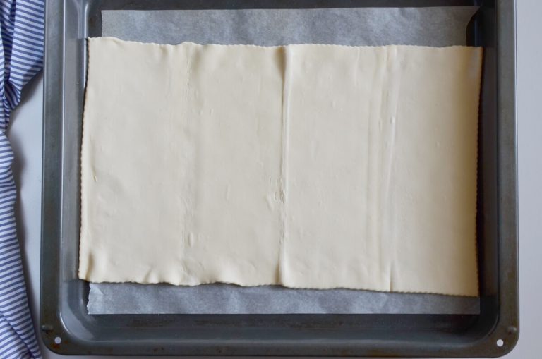 Step 5 - Mushroom Tart with Puff Pastry