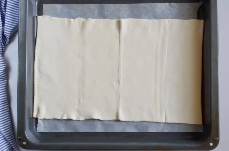 Step 5 - Mushroom Tart with Puff Pastry