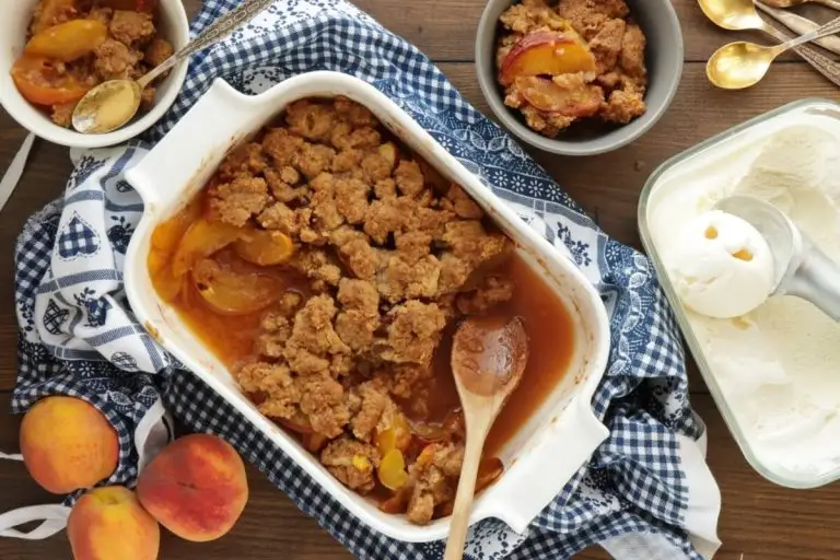 Step 7 - Old Fashioned Peach Cobbler