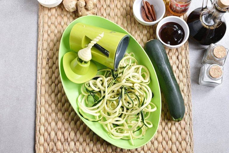 Step 3 - One Pot Kung Pao Chicken Zoodles
