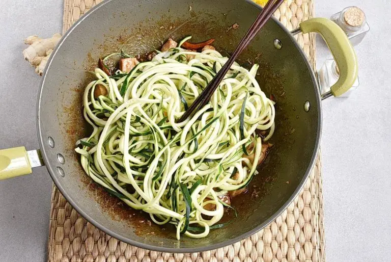 Step 6 - One Pot Kung Pao Chicken Zoodles