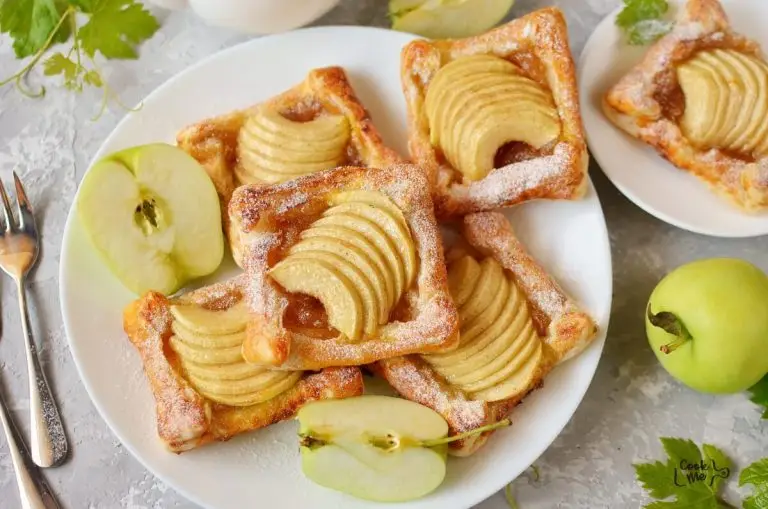 How to serve Puff Pastry Apple Tartlets