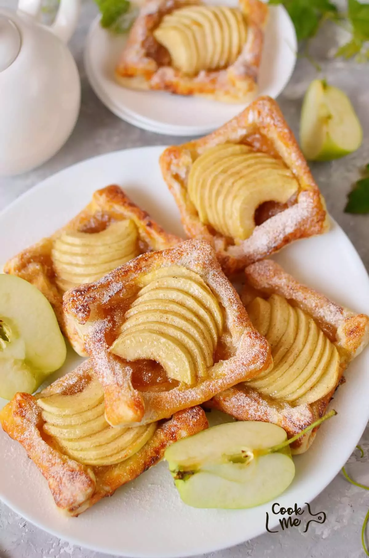 Puff Pastry Apple Tartlets