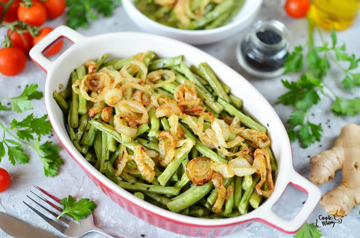 Sesame-Ginger Green Beans