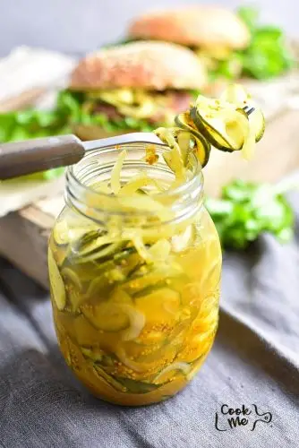 Sweet and Spicy Zucchini Refrigerator Pickles