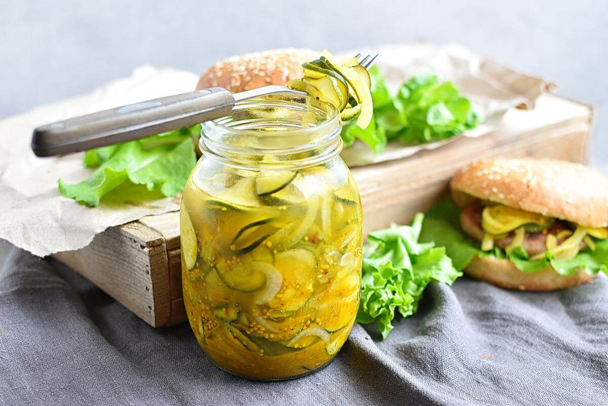 Sweet and Spicy Zucchini Refrigerator Pickles Recipes– Homemade Sweet and Spicy Zucchini Refrigerator Pickles – Easy Sweet and Spicy Zucchini Refrigerator Pickles