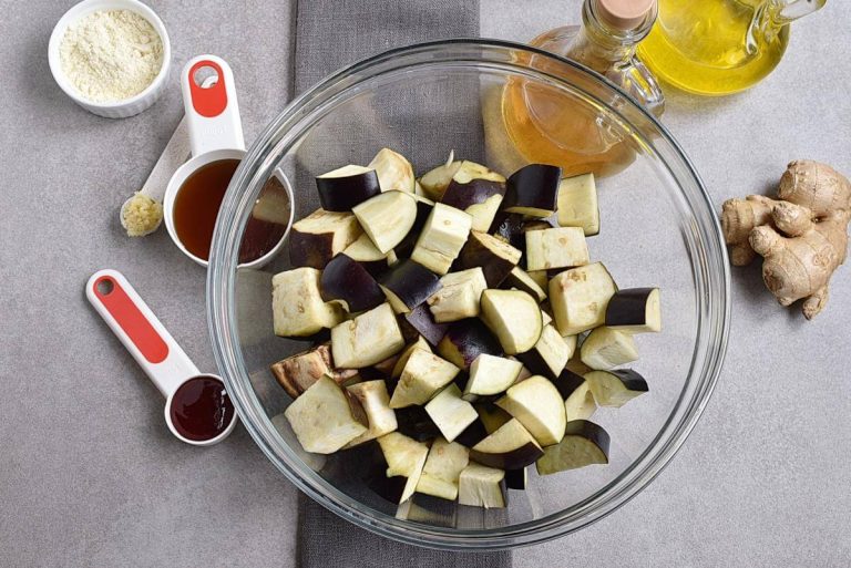 Step 1 - The Best Quick Vegan Sticky Aubergine