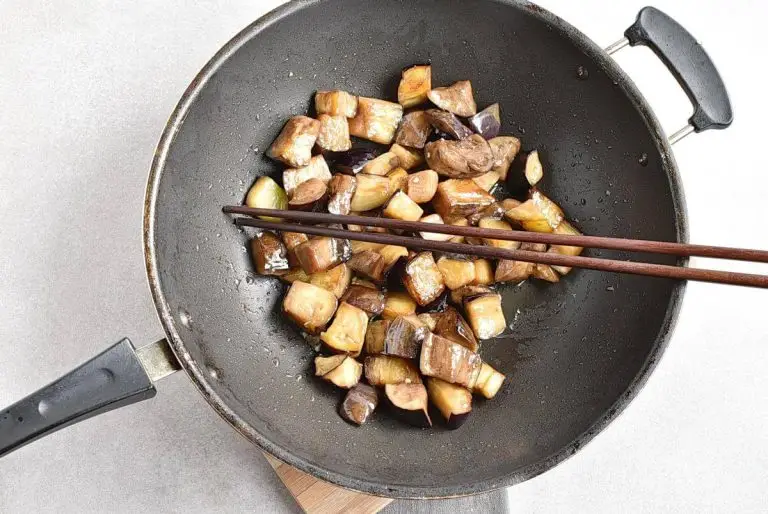 Step 4 - The Best Quick Vegan Sticky Aubergine