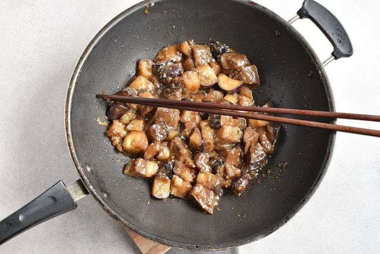 Step 5 - The Best Quick Vegan Sticky Aubergine