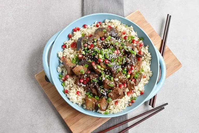 Step 6 - The Best Quick Vegan Sticky Aubergine