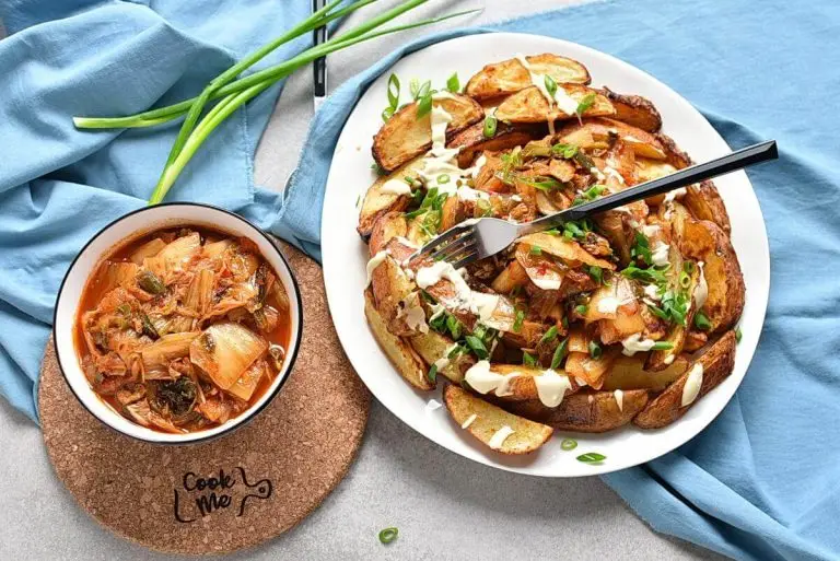 Step 6 - Vegan Kimchi Fries