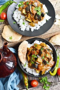 Vegan Roasted Eggplant Curry