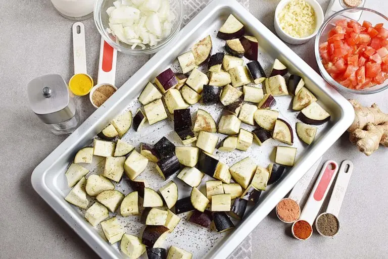 Step 3 - Vegan Roasted Eggplant Curry