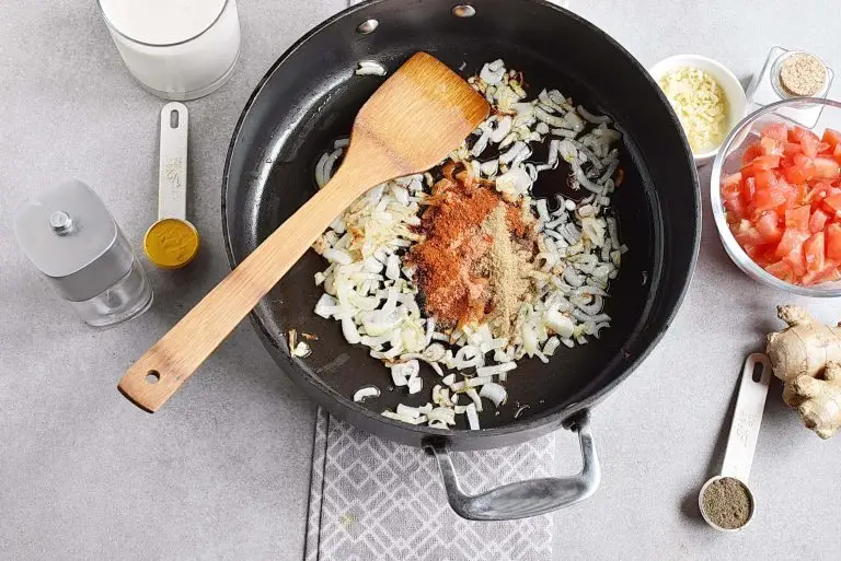 Step 5 - Vegan Roasted Eggplant Curry