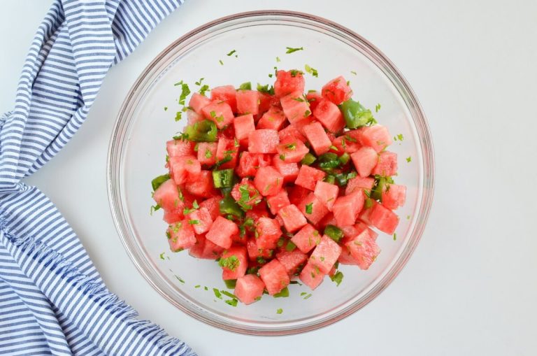 Step 2 - Watermelon Fire and Ice Salsa