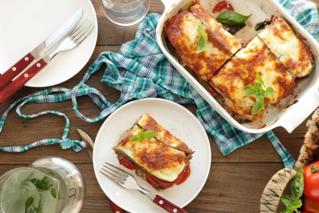 How to serve Keto Zucchini Lasagna