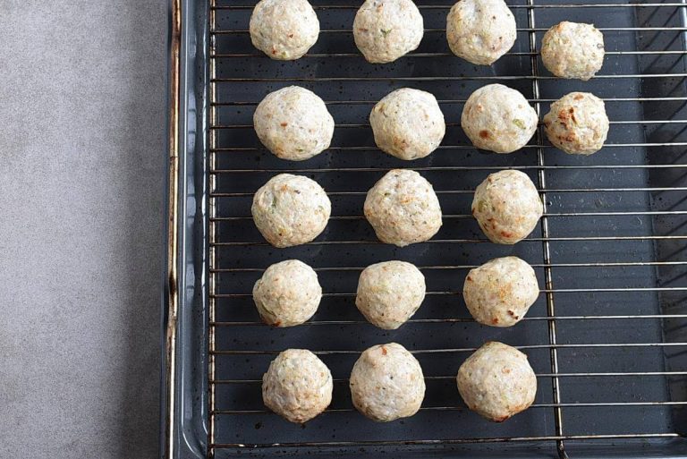Step 4 - Apple Cranberry Turkey Meatballs