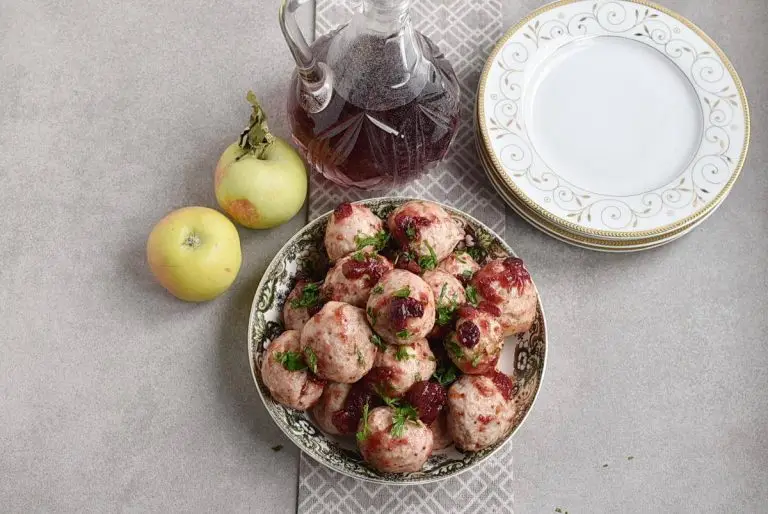 Step 7 - Apple Cranberry Turkey Meatballs