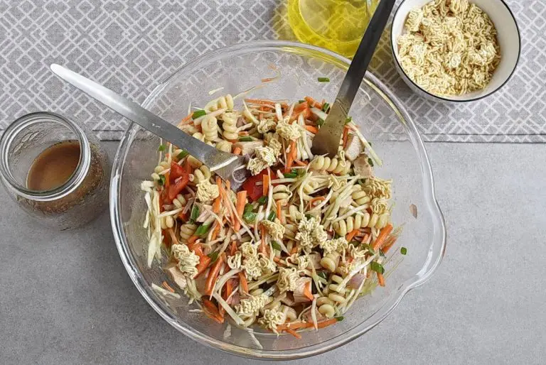 Step 3 - Asian Chicken Crunch Pasta Salad