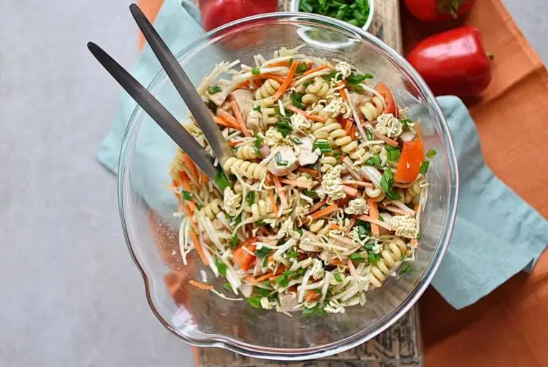 Step 4 - Asian Chicken Crunch Pasta Salad