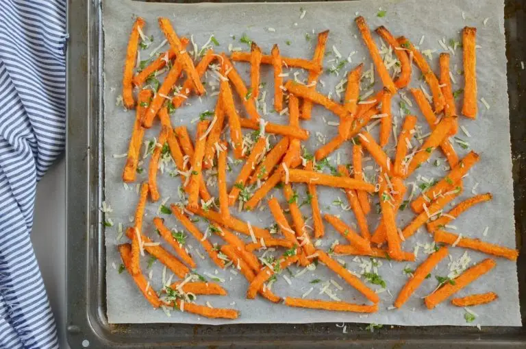 Step 10 - Baked Parmesan Pumpkin Fries