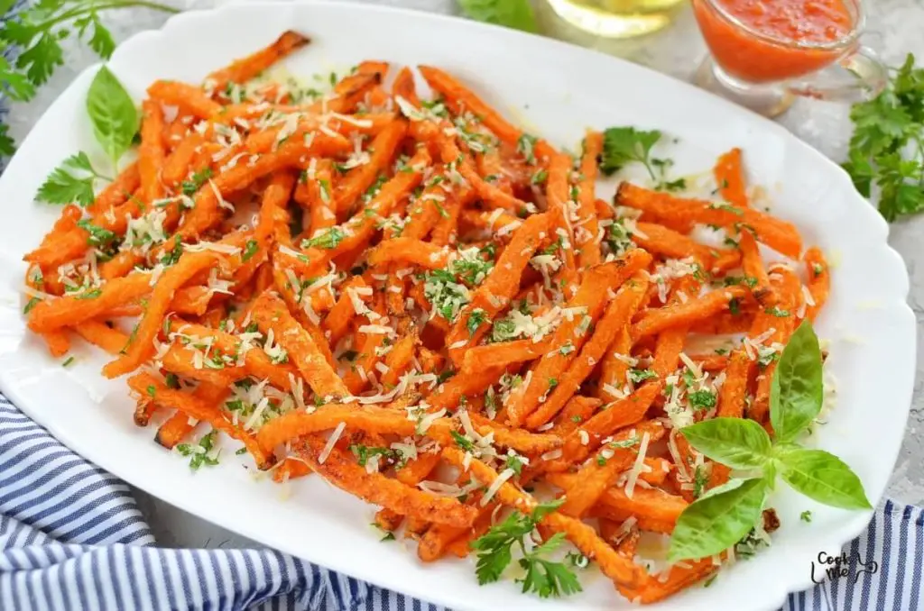 Baked Parmesan Pumpkin Fries
