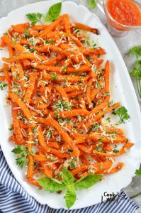 Baked Parmesan Pumpkin Fries