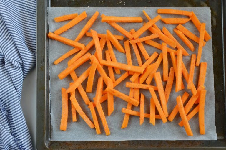 Step 7 - Baked Parmesan Pumpkin Fries